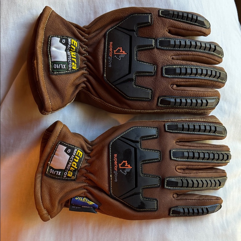 Durawear Endura Superior Brown goat, skin XL10 Protective Work Gloves